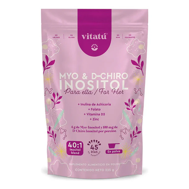 Vitatú | Myo Inositol & D-chiro Inositol Relación 40:1 1