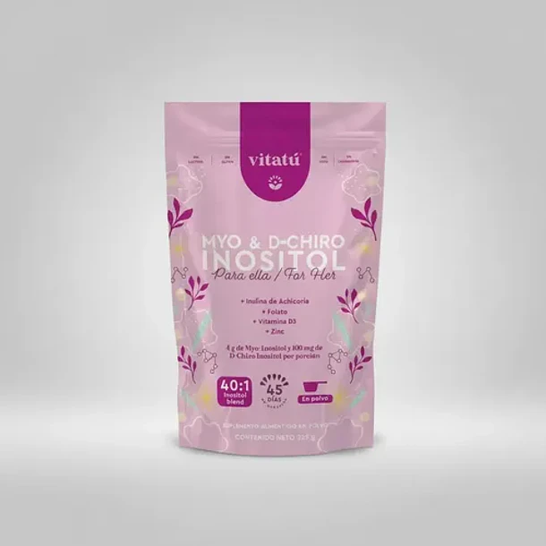 Vitatú | Myo Inositol & D-chiro Inositol Relación 40:1 4