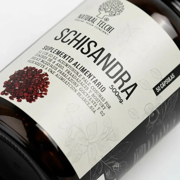 Natural Telchi- Schisandra 90cápsulas 6