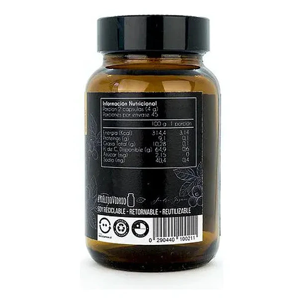 Natural Telchi- Cúrcuma+pimienta 500mg  90cápsulas 3