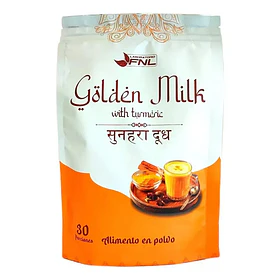 FNL- Golden Milk (leche Dorada) 270g 30 Porciones.