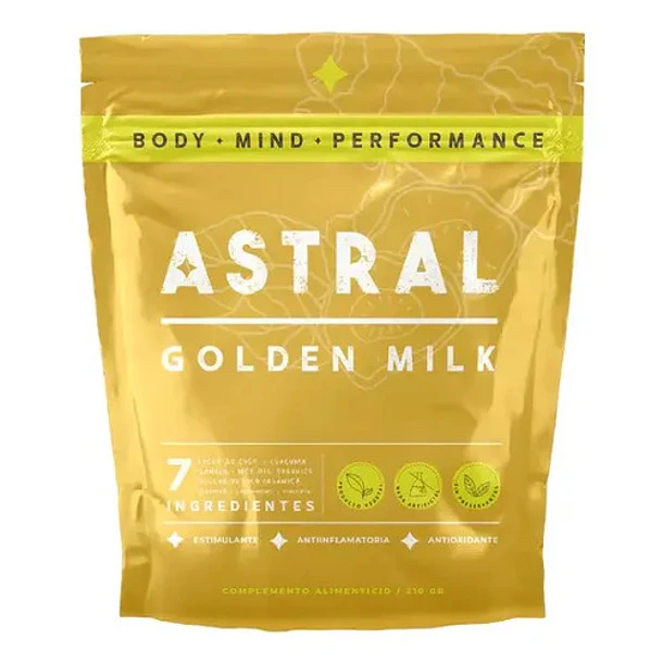 Astral - Golden Milk ( Leche Dorada) En Polvo 210gr  1
