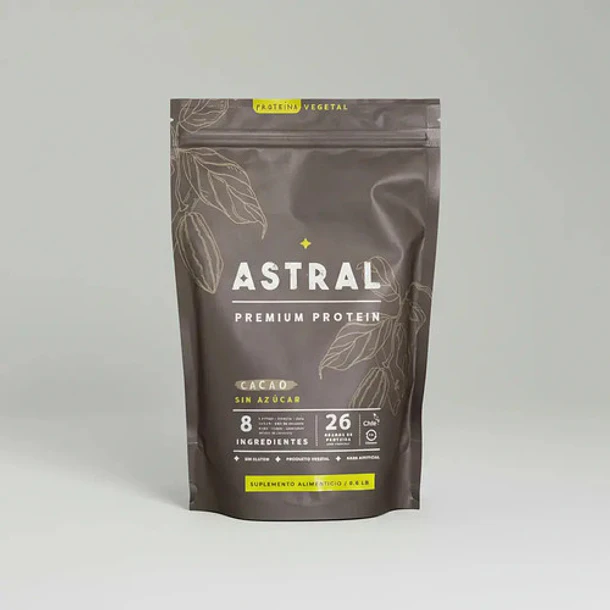 Astral - Proteína Vegetal Con Cacao 280 Gramos 1