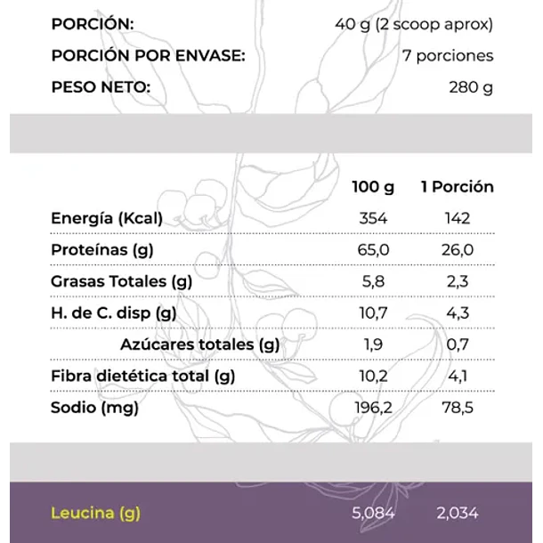 Astral- Proteína Vegetal Maqui Berries 280Gramos 2