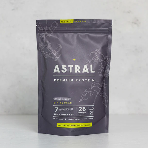 Astral- Proteína Vegetal Maqui Berries 280Gramos 5