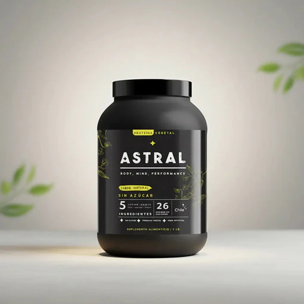 Astral - Proteína Premium Sin Azúcar 910g Natural 6