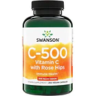Swanson - C-500 Con Vitamina C /rosa Mosqueta 250 Capsulas Ninguno 1