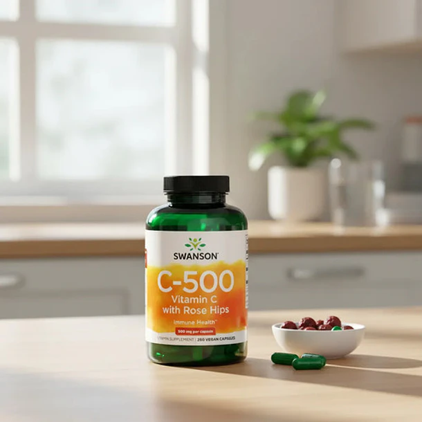 Swanson - C-500 Con Vitamina C /rosa Mosqueta 250 Capsulas Ninguno 4