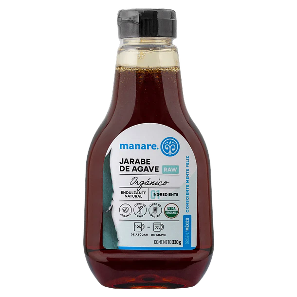 Manare- Jarabe De Agave Orgánico 330 G 1