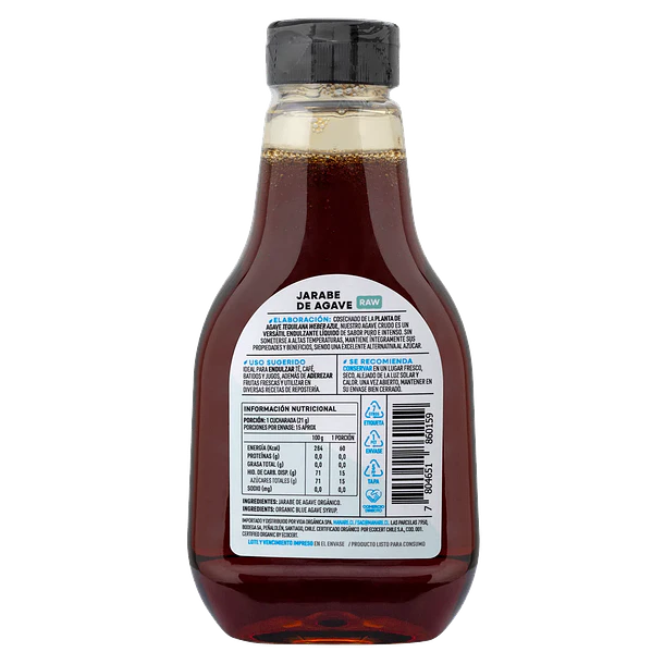 Manare- Jarabe De Agave Orgánico 330 G 2