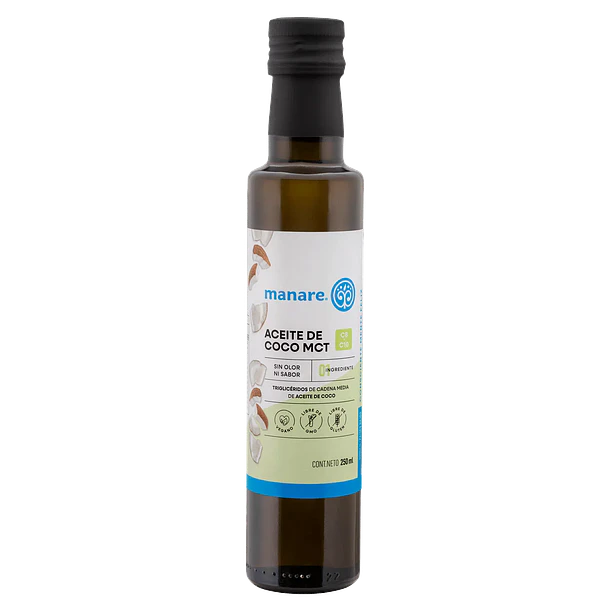 Manare- Mct Oil Aceite De Coco mtc 250 Ml 1
