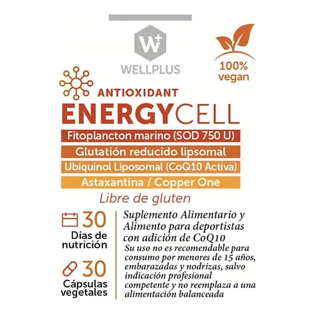 Wellplus- Energycell 30capsulas Ninguno 2