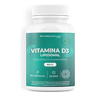Vitamina D3 Liposomal 800ui 60 Capsulas Vegana Biodisponibilidad Ortomolecular Sin Sabor 1
