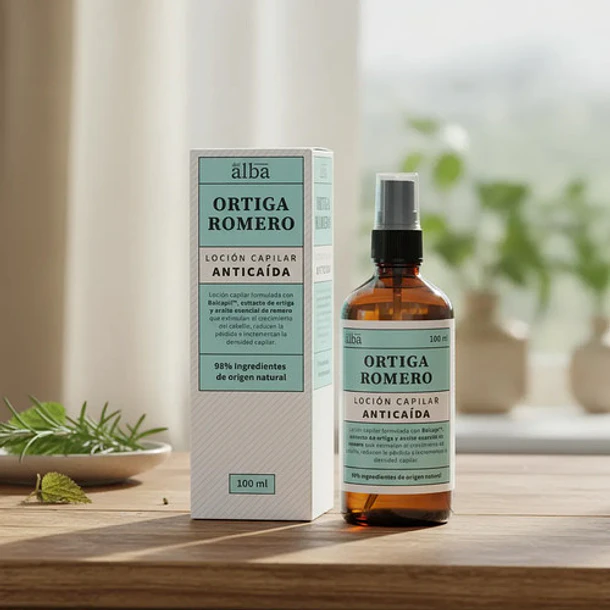 Del Alba - Locion Capilar Anticaida Ortiga Romero 100ml 2