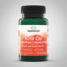 Swanson-  Aceite De Krill Con Aceite De Coco 30softgels 7