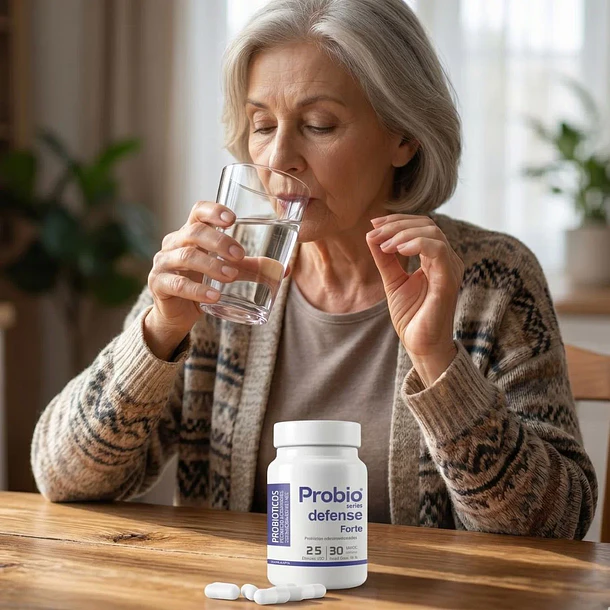 Biosamer- Probiótico Defense Forte 30capsulas 4