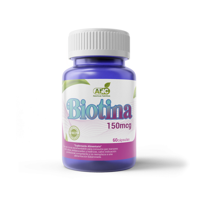 Biotina 60 Cápsulas Fuente Vital