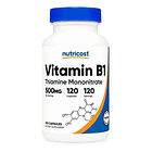 Potente Vitam B1 500 M G Nutricost 120 Tablet Sin Sabor 1