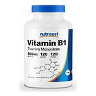 Potente Vitam B1 500 M G Nutricost 120 Tablet Sin Sabor 2