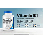 Potente Vitam B1 500 M G Nutricost 120 Tablet Sin Sabor 3