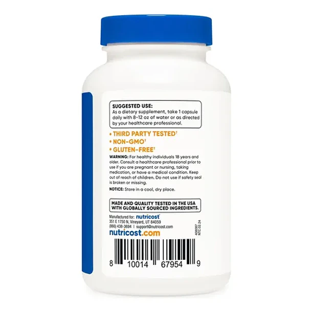 Nutricost - Vitamina B1 Tiamina 500mg 120 Caps N/a 3