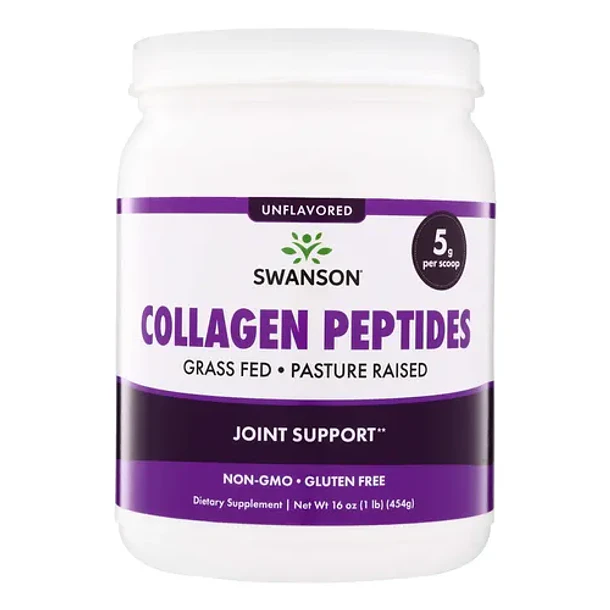 Swanson- Peptidos De Colageno 454gramos Sin Sabor Sin Sabor 1