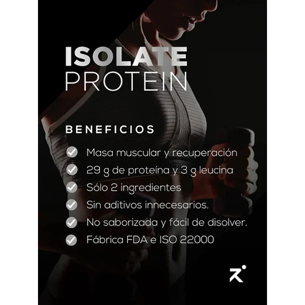Strive - Proteína Aislada X 700g (solo 2 Ingredientes) Sin Sabor 5