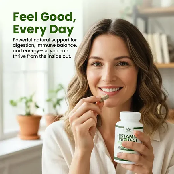 Velluré Histamine Protect Dao 60 Cápsulas Sin Sabor 9