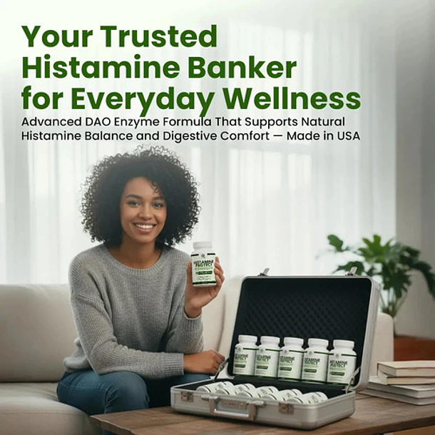 Velluré Histamine Protect Dao 60 Cápsulas Sin Sabor 10