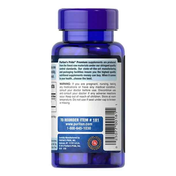 Puritan's Pride - L-tirosina 500 Mg 100 Capsulas N/a 3