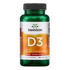 Swanson- Vitamina D3 2000ui 250 Sofgel Sin Sabor 1