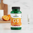 Swanson- Vitamina D3 2000ui 250 Sofgel Sin Sabor 2