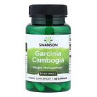 Swanson - Garcinia Cambogia Extracto 5:1 80mg 60 Cápsulas N/d 1
