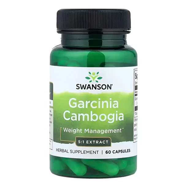 Swanson - Garcinia Cambogia Extracto 5:1 80mg 60 Cápsulas N/d 1