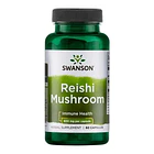 Reishi Mushroom 600 Mg 60 Caps Swanson Sin Sabor 1