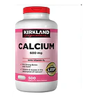Kirkland - Calcio 600mg + Vitamina D3 500 Comprimidos N/a 1