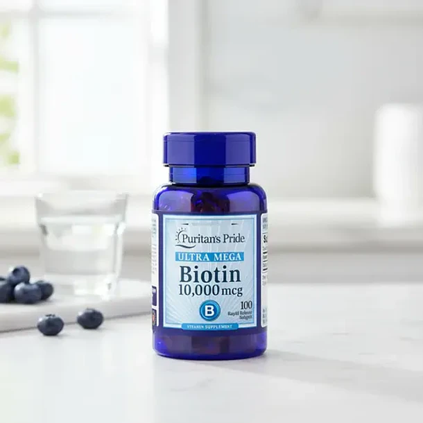 Puritan's Pride - Biotina 10000 Mcg 100 Cápsulas Blandas N/a 6