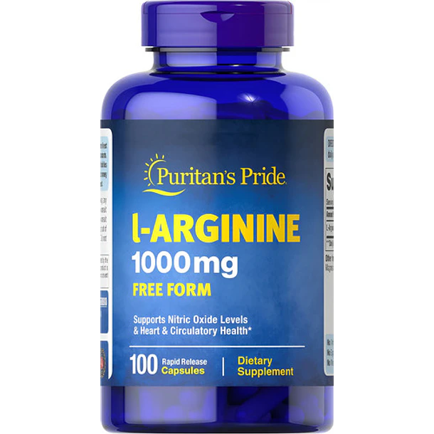 Puritan's Pride - L-arginina 1000 Mg 100 Capsulas N/a 1