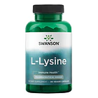 Swanson - L-lisina 100% Pura 90 Caps Grado Farmaceutico N/a 1