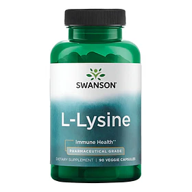 Swanson - L-lisina 100% Pura 90 Caps Grado Farmaceutico N/a