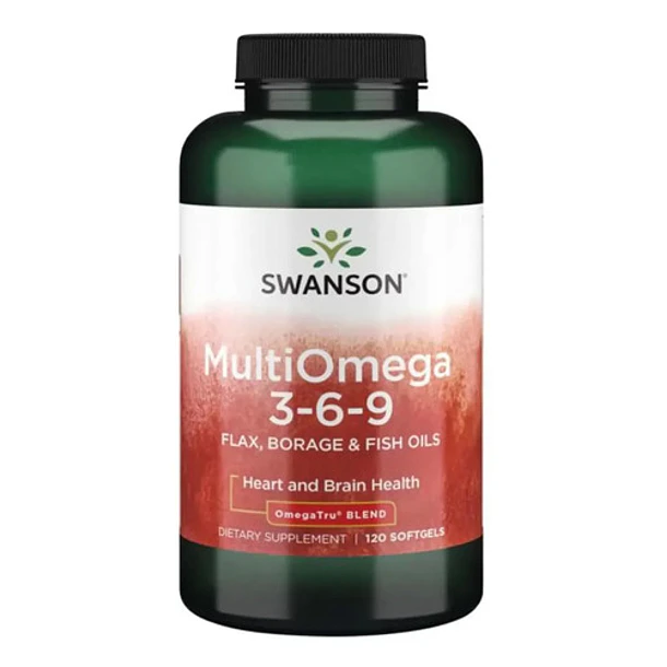 Swanson- Multiomega 3-6-9      120capsulas Sin Sabor 1