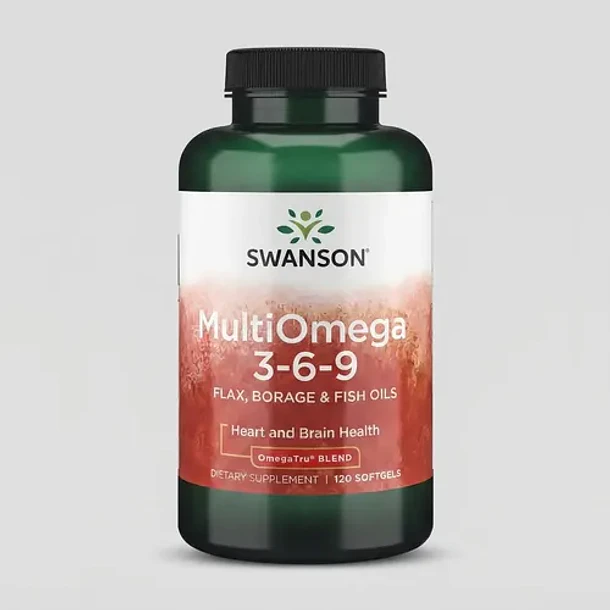 Swanson- Multiomega 3-6-9      120capsulas Sin Sabor 7