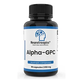 Neurotroopics-   Alpha-gpc  90 Capsulas Sin Sabor