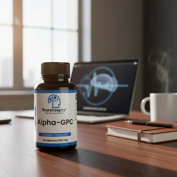Neurotroopics-   Alpha-gpc  90 Capsulas Sin Sabor 4