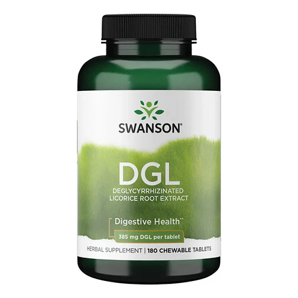 Swanson- Dgl Health Digestiva 180 Comprimidos Masticables No Aplica 1