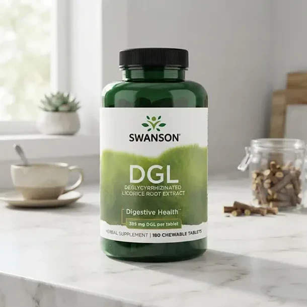 Swanson- Dgl Health Digestiva 180 Comprimidos Masticables No Aplica 4