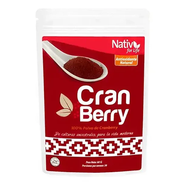Nativ For Life - Cranberry En Polvo 60g Berry 1