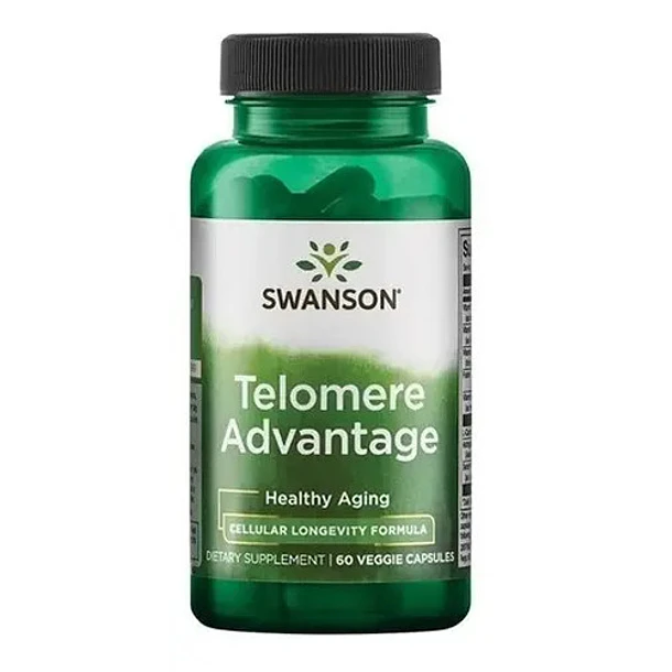 Telomere Telomeros Advantage 60cap Swanson ! Sabor Neutro Sin Sabor 1