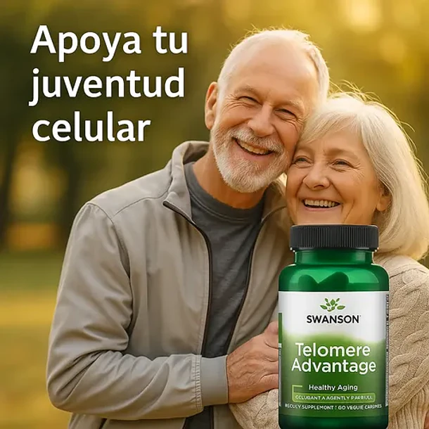 Telomere Telomeros Advantage 60cap Swanson ! Sabor Neutro Sin Sabor 2