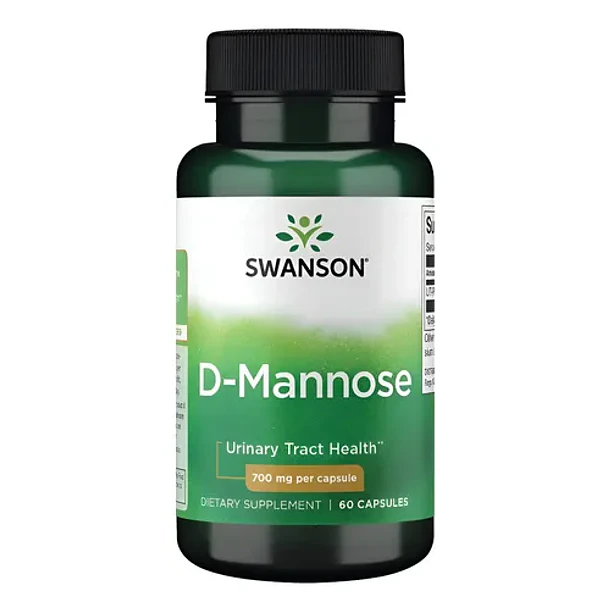 Swanson - D Mannose  Manosa 700mg 60 Capsulas N/a 1
